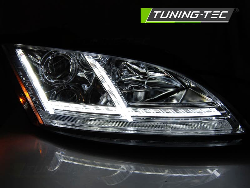 Predné svetlá Audi TT 8J 06-10 LED Dynamic Chrome – náhľad 3