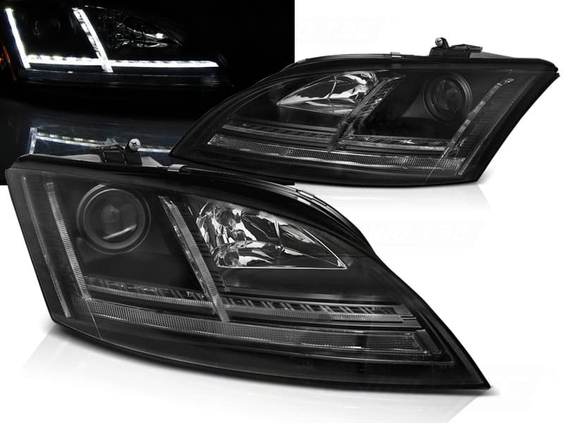 Predné svetlá Audi TT 8J 06-10 Xenón LED Dynamic Black