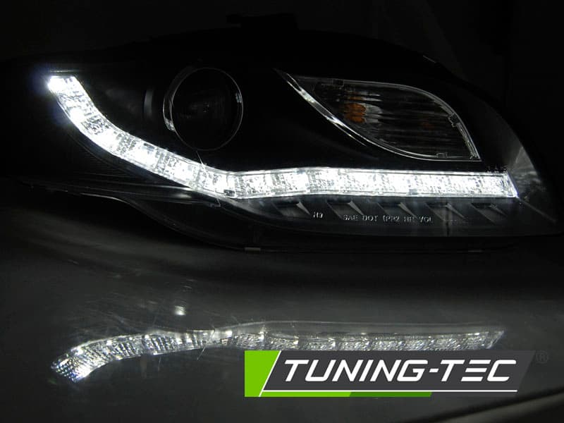 Predné svetlá Audi A4 B7 04-08 DE Black – náhľad 3
