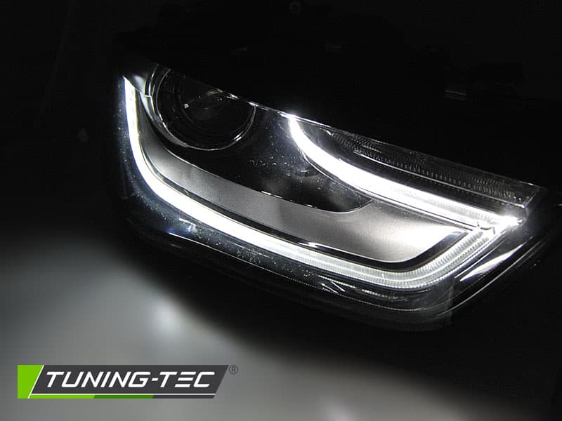 Predné svetlá Audi A4 B8 12-15 Black – náhľad 3