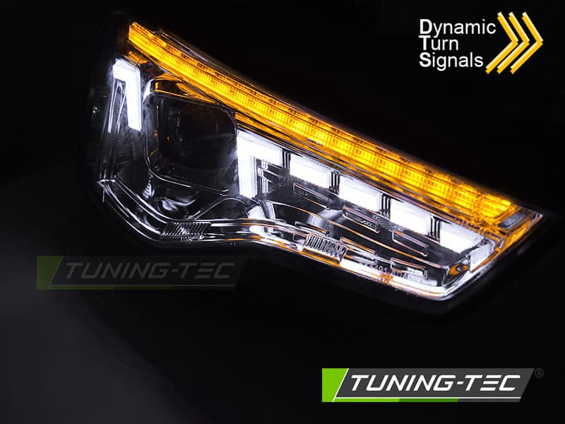Predné svetlá Audi A5 11-16 Full LED Chrome – náhľad 4