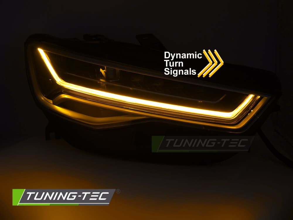 Predné svetlá Audi A6 C7 14-18 Full LED Dynamic – náhľad 3