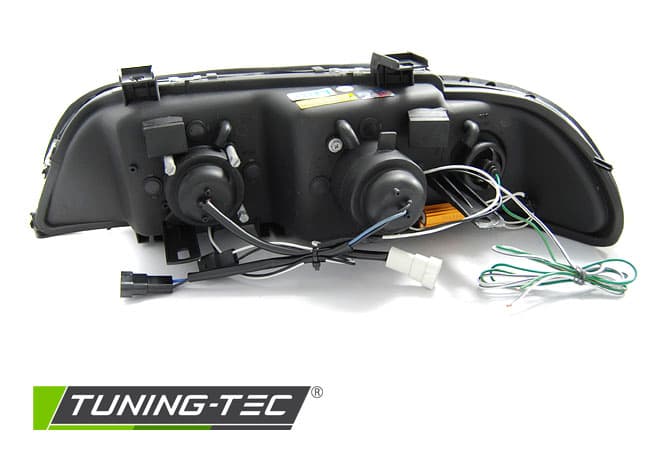 Predné svetlá BMW E39 3D LED Black – náhľad 5