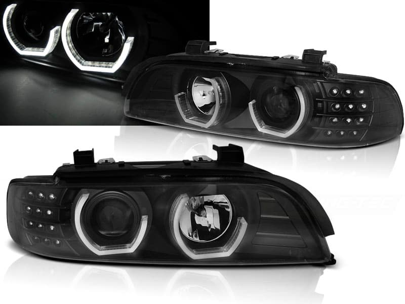 Predné svetlá BMW E39 3D LED Black