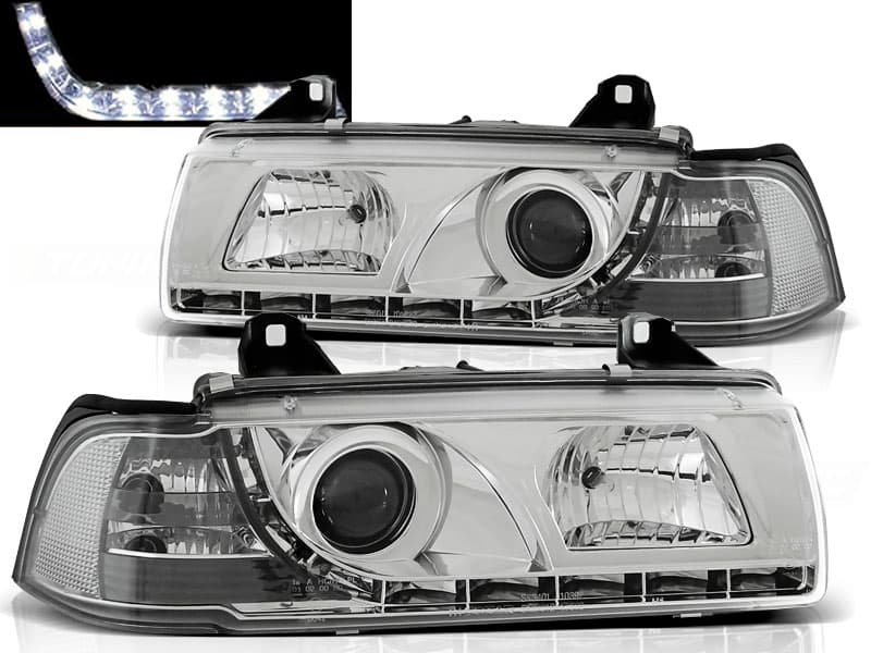 Predné svetlá BMW E36 DE Chrome