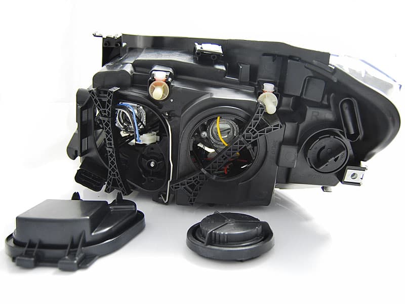 Predné svetlá BMW X1 E84 09-12 Black – náhľad 2