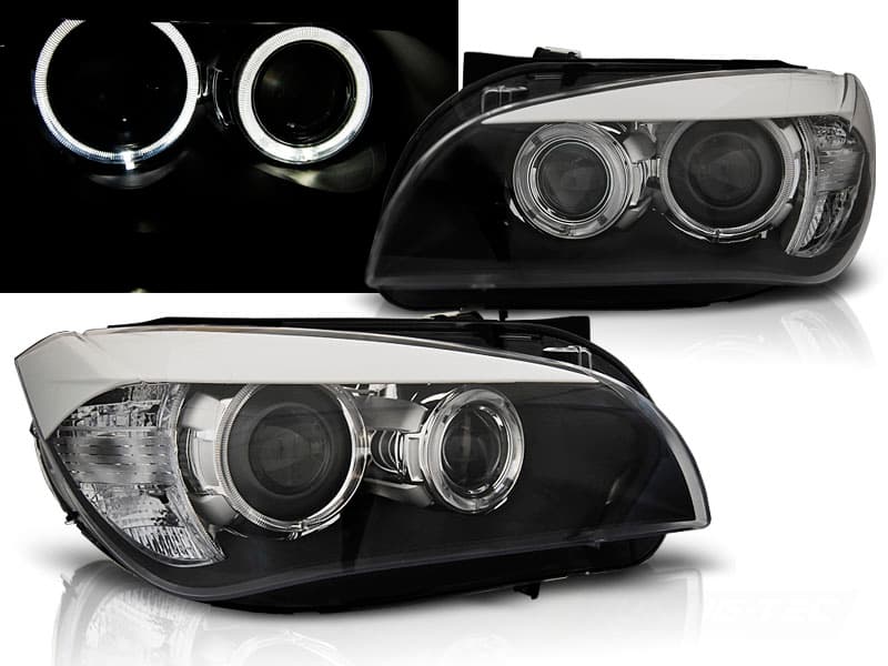 Predné svetlá BMW X1 E84 09-12 Black