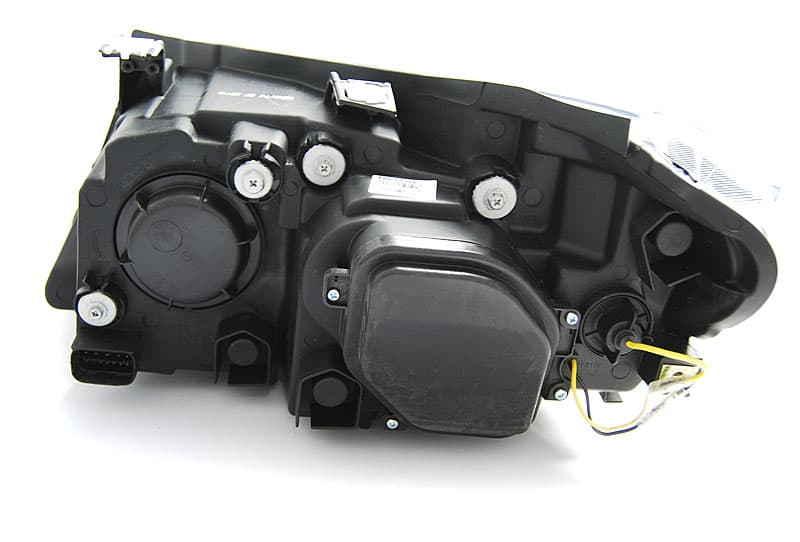Predné svetlá BMW X1 E84 12-14 Xenón Tube Light Black – náhľad 5