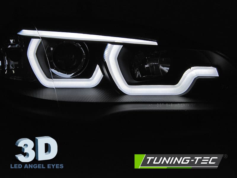 Predné svetlá BMW X5 E70 07-13 Halogen Black – náhľad 2