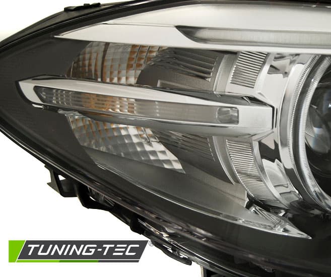 Predné svetlá BMW F10/F11 10-13 Angel Eyes Black – náhľad 2