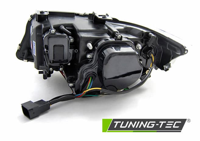 Predné svetlá BMW E90 E91 05-08 U-Type 3D Chrome – náhľad 4