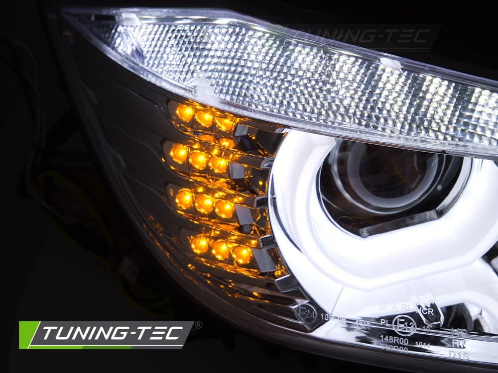 Predné svetlá BMW F30 F31 11-15 U-Type Chrome – náhľad 5