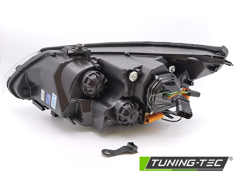 Predné svetlá BMW E60 E61 03-07 3D Angel Eyes Black – náhľad 6
