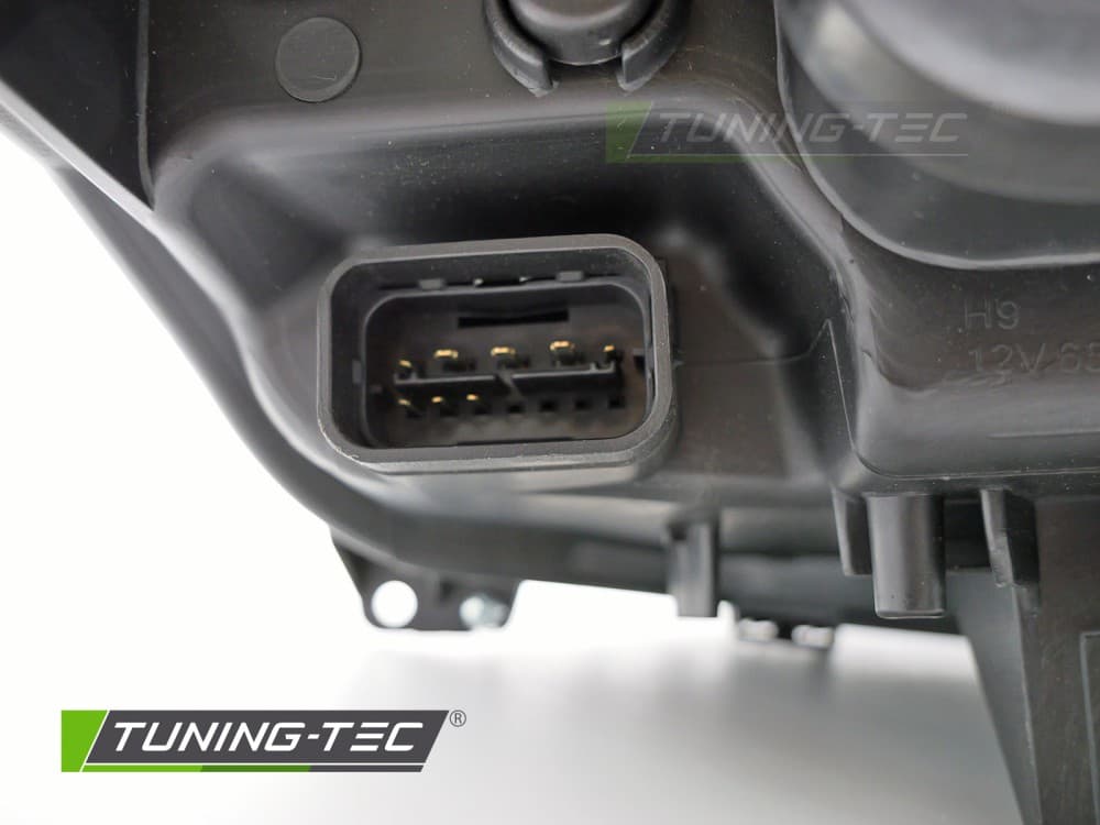 Predné svetlá BMW F30 F31 11-15 U-Type Xenón Black – náhľad 7