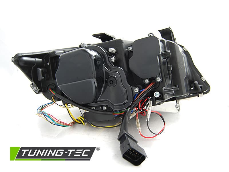 Predné svetlá BMW E90 E91 LCI 09-11 AFS 3D Angel Eyes Chrome – náhľad 6