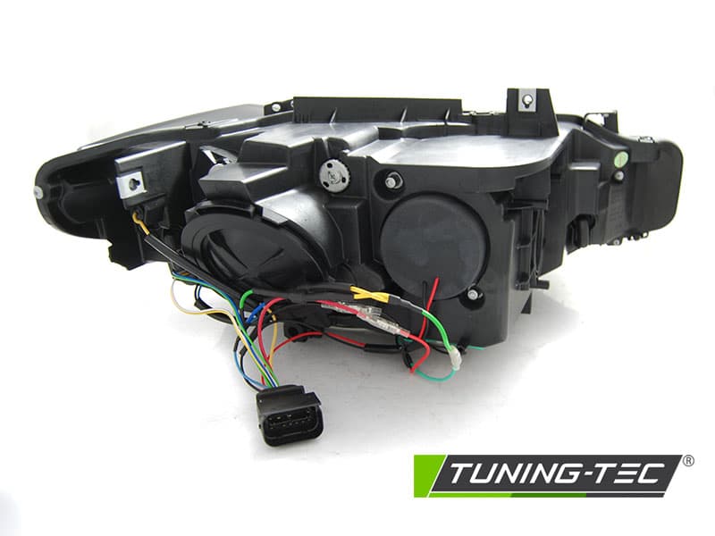 Predné svetlá BMW F30/F31 LCI 15-18 Angel Eyes Black – náhľad 3
