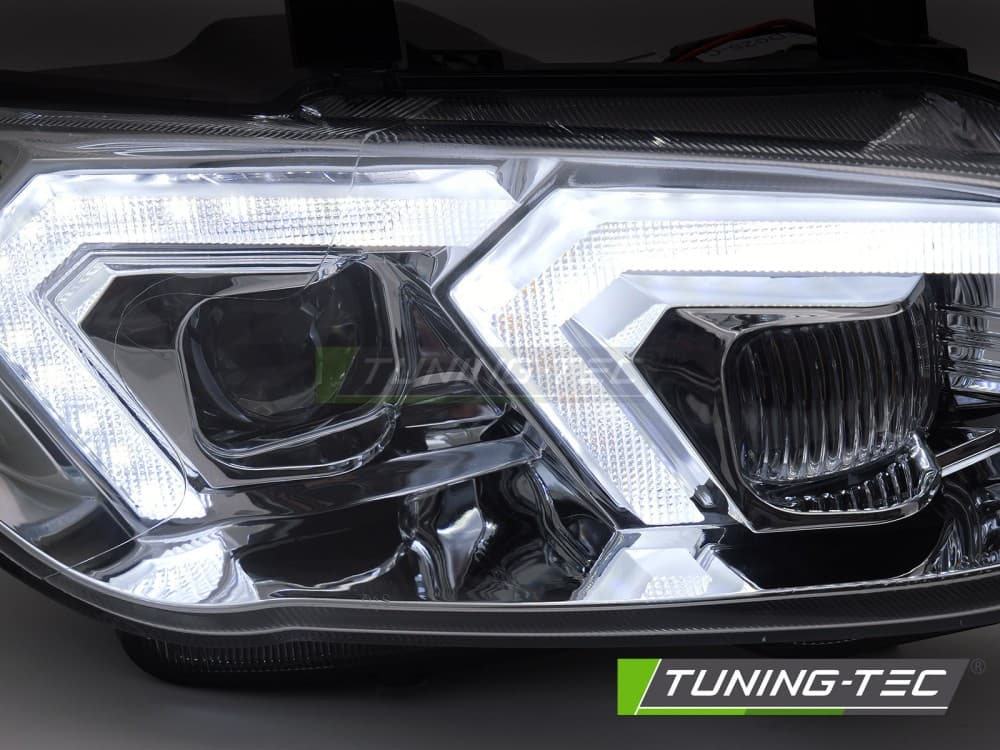 Predné svetlá BMW E92 E93 LCI 10-13 Xenón Chrome – náhľad 3