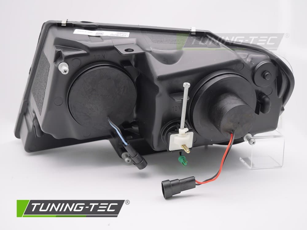 Predné svetlá Jeep Grand Cherokee 99-05 Tube Light Black – náhľad 3