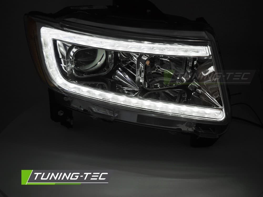 Predné svetlá Jeep Grand Cherokee WK2 11-13 Chrome – náhľad 2