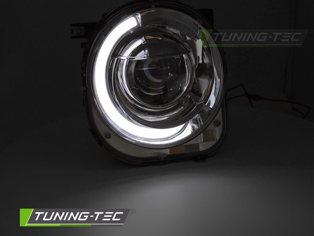 Predné svetlá Jeep Renegade 14- Tube Light Chrome – náhľad 2