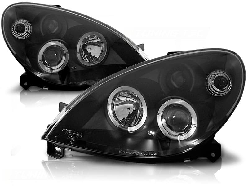 Predné svetlá Citroën Xsara 00-04 Angel Eyes Black