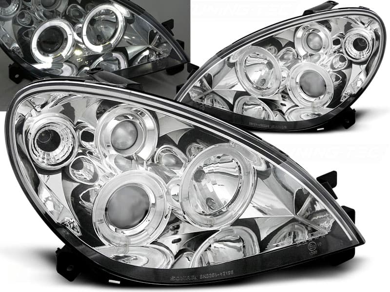 Predné svetlá Citroën Xsara 00-04 Angel Eyes Chrome