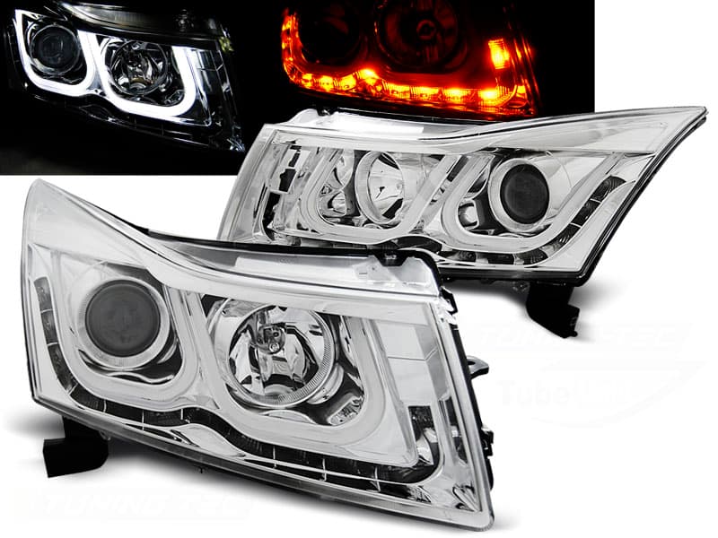 Predné svetlá Chevrolet Cruze 09-12 Tube Light