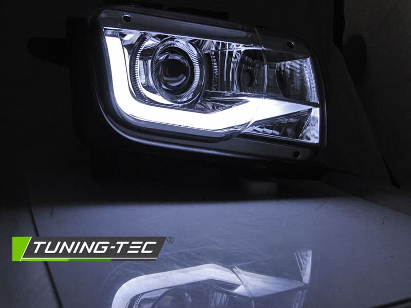 Predné svetlá Chevrolet Camaro 09-13 Chrome – náhľad 2