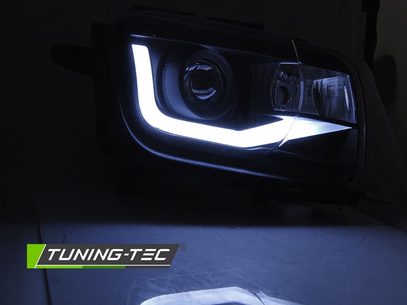 Predné svetlá Chevrolet Camaro 09-13 Black – náhľad 3