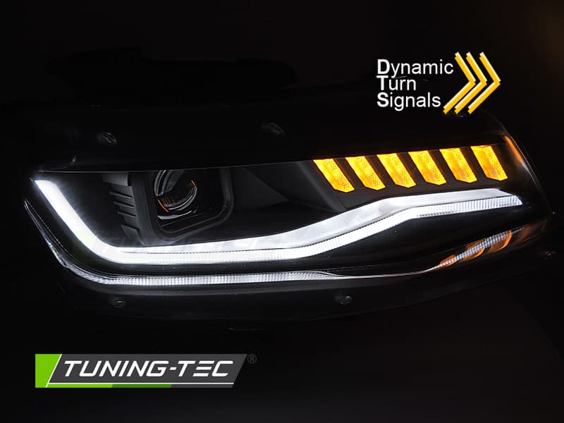 Predné svetlá Chevrolet Camaro 16-18 Xenón Black – náhľad 4