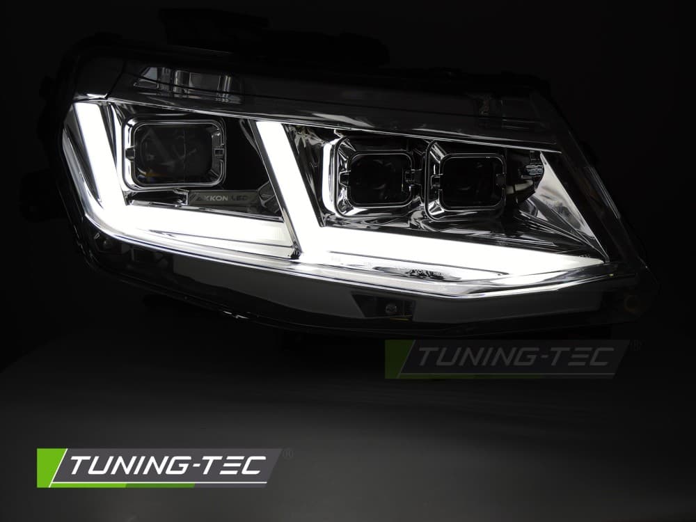 Predné svetlá Chevrolet Camaro 16-18 Full LED Chrome – náhľad 2