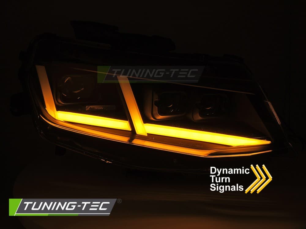 Predné svetlá Chevrolet Camaro 16-18 Full LED Black – náhľad 3