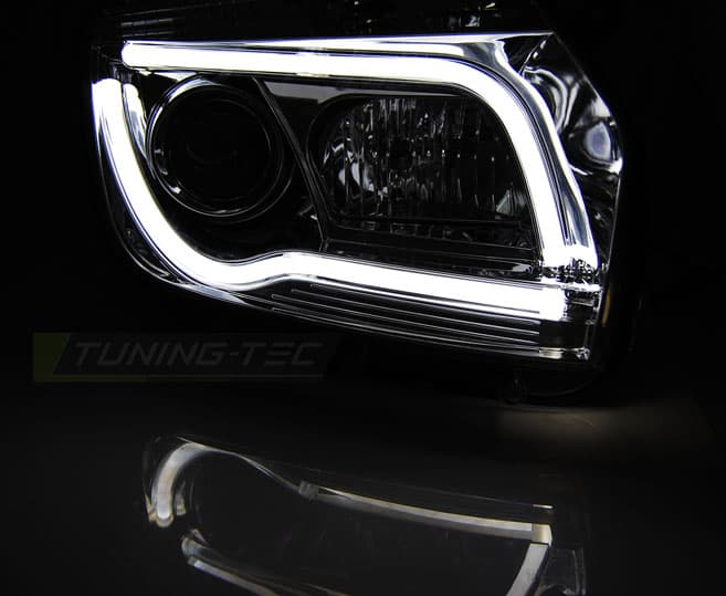 Predné svetlá Dacia Duster Tube Light Chrome – náhľad 2
