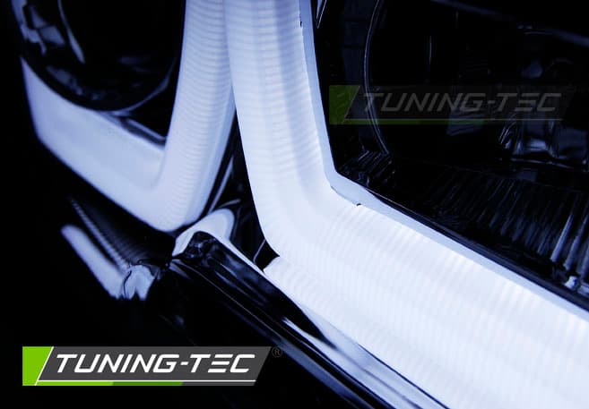 Predné svetlá Dodge Charger LX 11-15 Chrome U-Type – náhľad 5