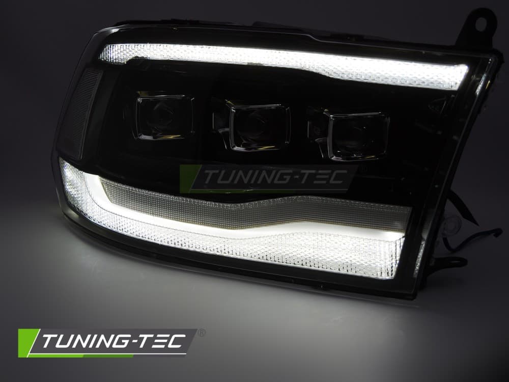 Predné svetlá Dodge Ram 09-18 WL LED Black – náhľad 2