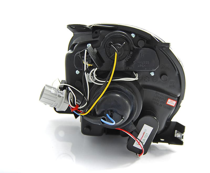Predné svetlá Fiat 500 07-15 Projector LED Black – náhľad 2