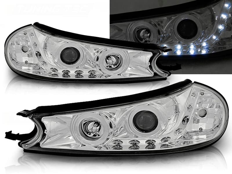 Predné svetlá Ford Mondeo 96-00 Devil Eyes Chrome