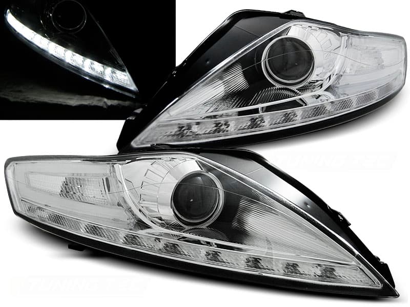 Predné svetlá Ford Mondeo 07-10 Devil Eyes Chrome