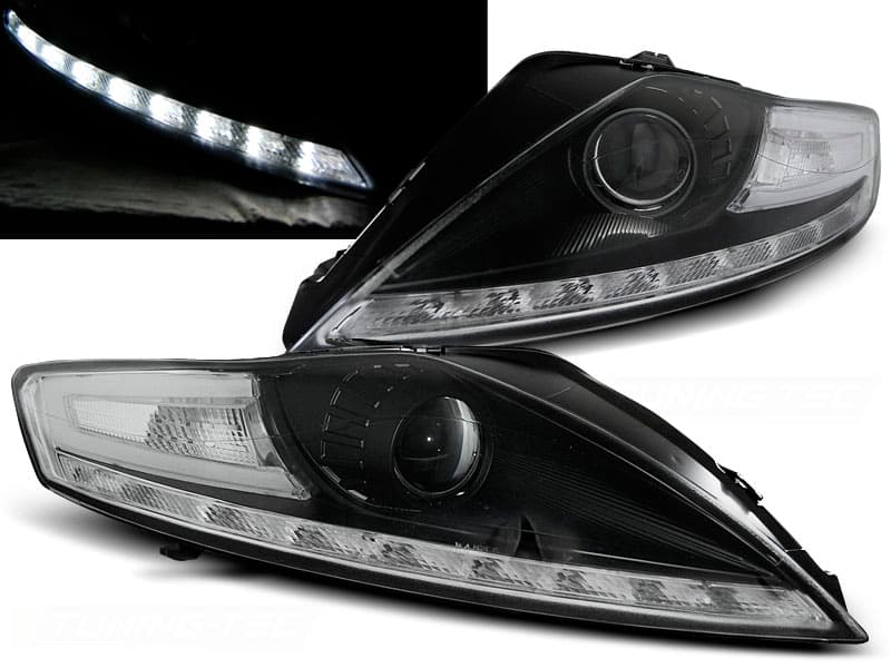 Predné svetlá Ford Mondeo 07-10 Devil Eyes Black