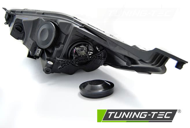 Predné svetlá Ford Fiesta MK7 13-16 DRL LED Chrome – náhľad 3