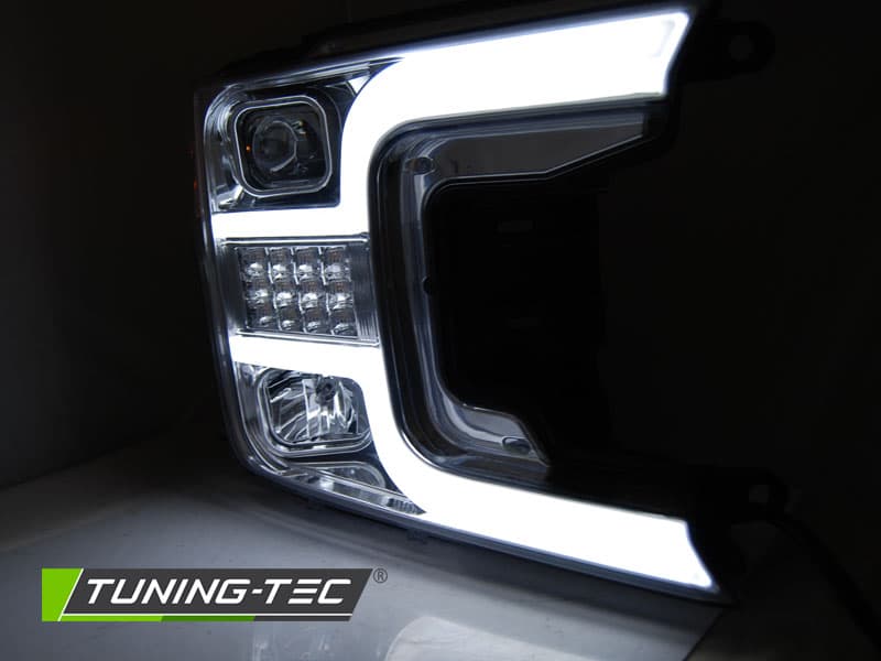 Predné svetlá Ford F150 MK13 17-20 Chrome – náhľad 2