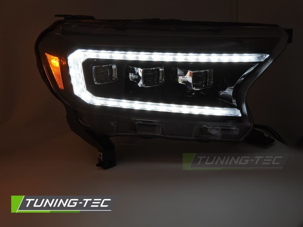 Predné svetlá Ford Ranger 5 16-22 WL Full LED Black – náhľad 2