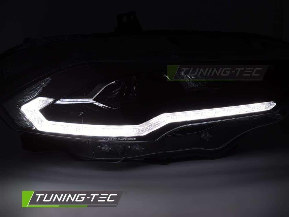 Predné svetlá Ford Mustang 18-21 WL Full LED Black – náhľad 2