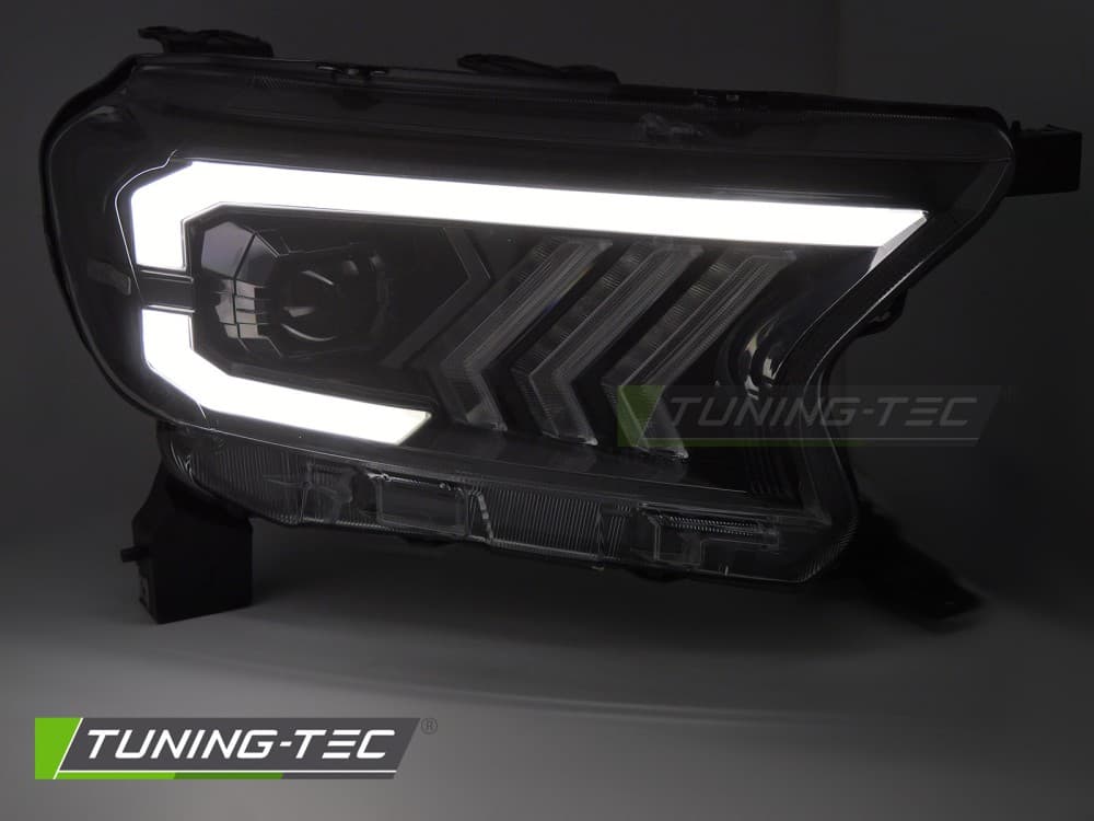 Predné svetlá Ford Ranger 5 16-22 Full LED Dynamic Black – náhľad 2