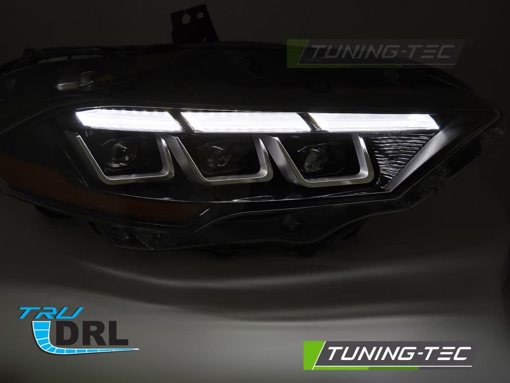 Predné svetlá Ford Mustang 18-21 Full LED Black – náhľad 2