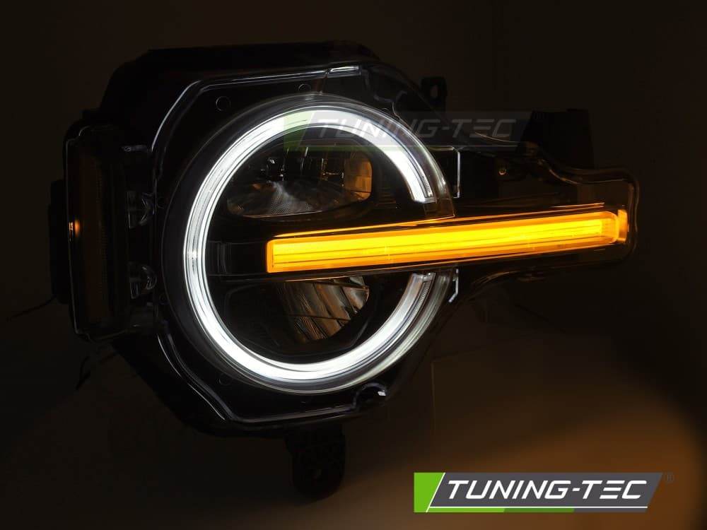 Predné svetlá Ford Bronco 21-24 Full LED Black – náhľad 4