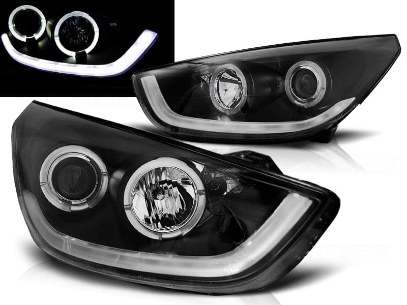 Predné svetlá Hyundai ix35 Black