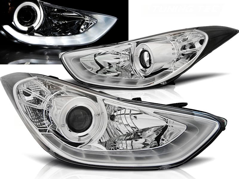 Predné svetlá Hyundai Elantra 10-15 Chrome