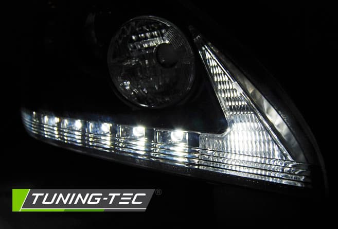 Predné svetlá RX 03-08 Devil Eyes Lexus Black – náhľad 2