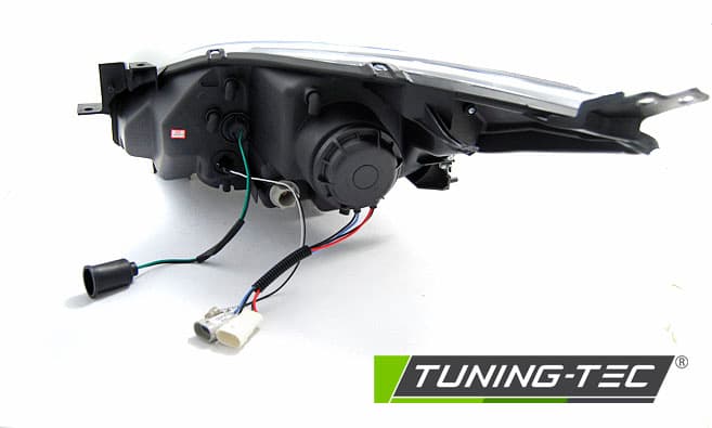 Predné svetlá Mazda 3 09-13 Tube Light Black – náhľad 3